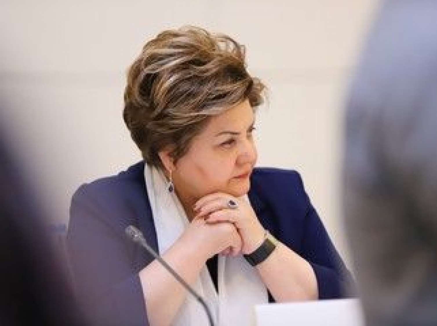 "Qadına şiddətə son" adlı dəyirmi masa keçirildi -  FOTOLAR