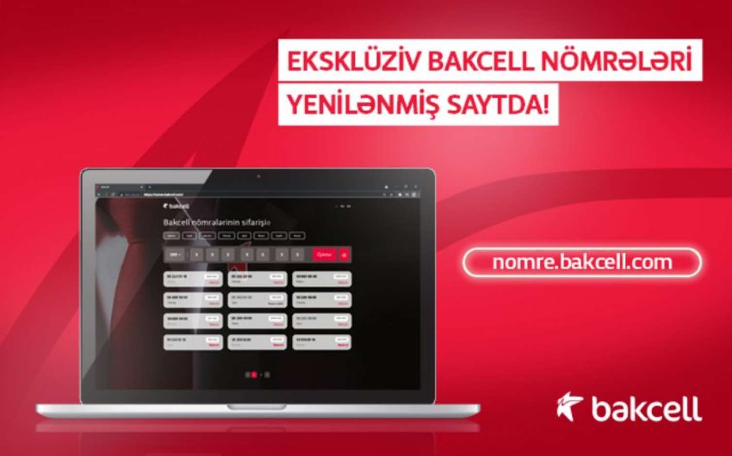 “Bakcell” nömrəsi almaq üçün ən yaxın ünvan 