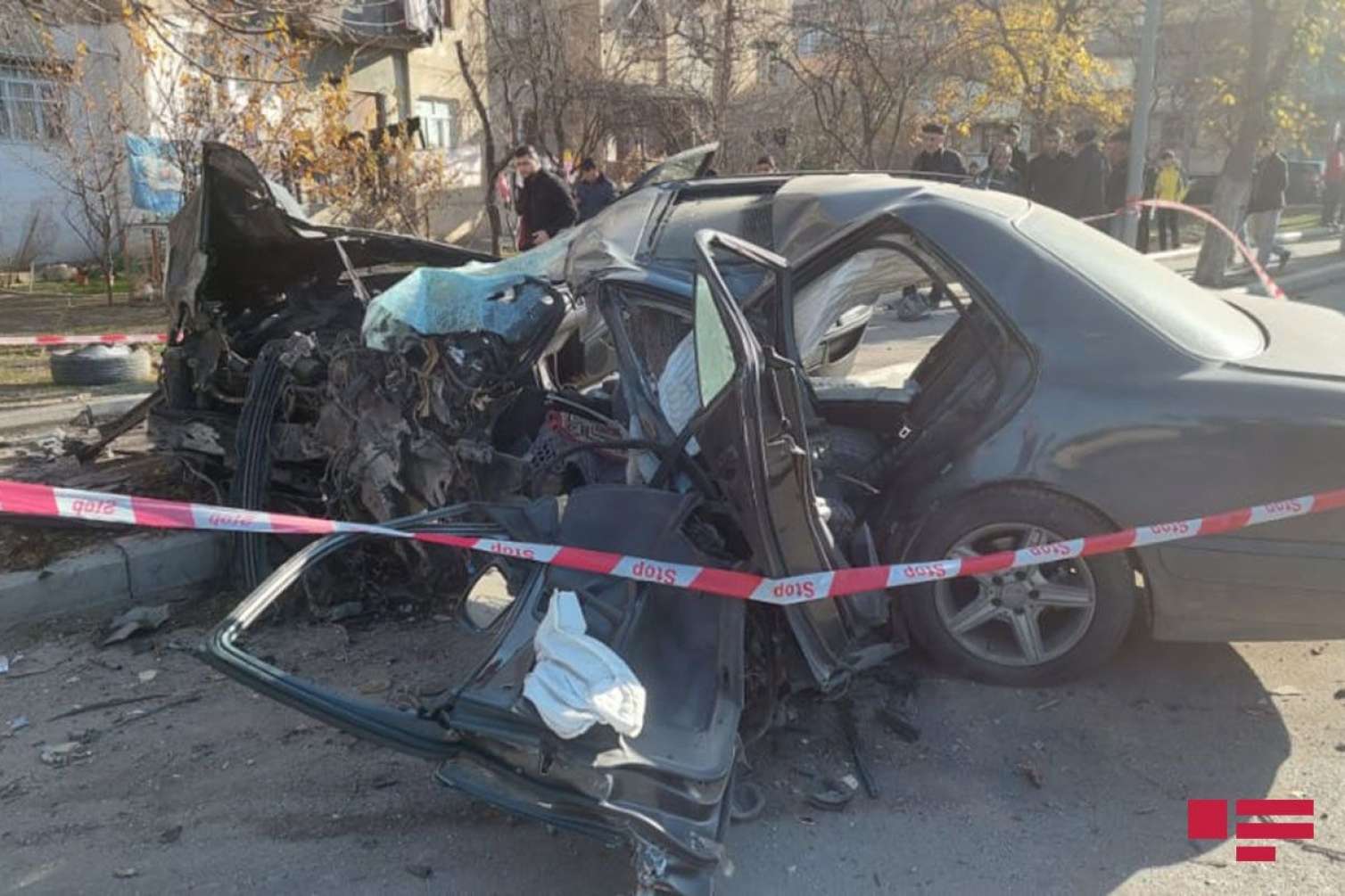 Gəncədə ağır qəza: 2 azyaşlı öldü -  FOTOLAR
