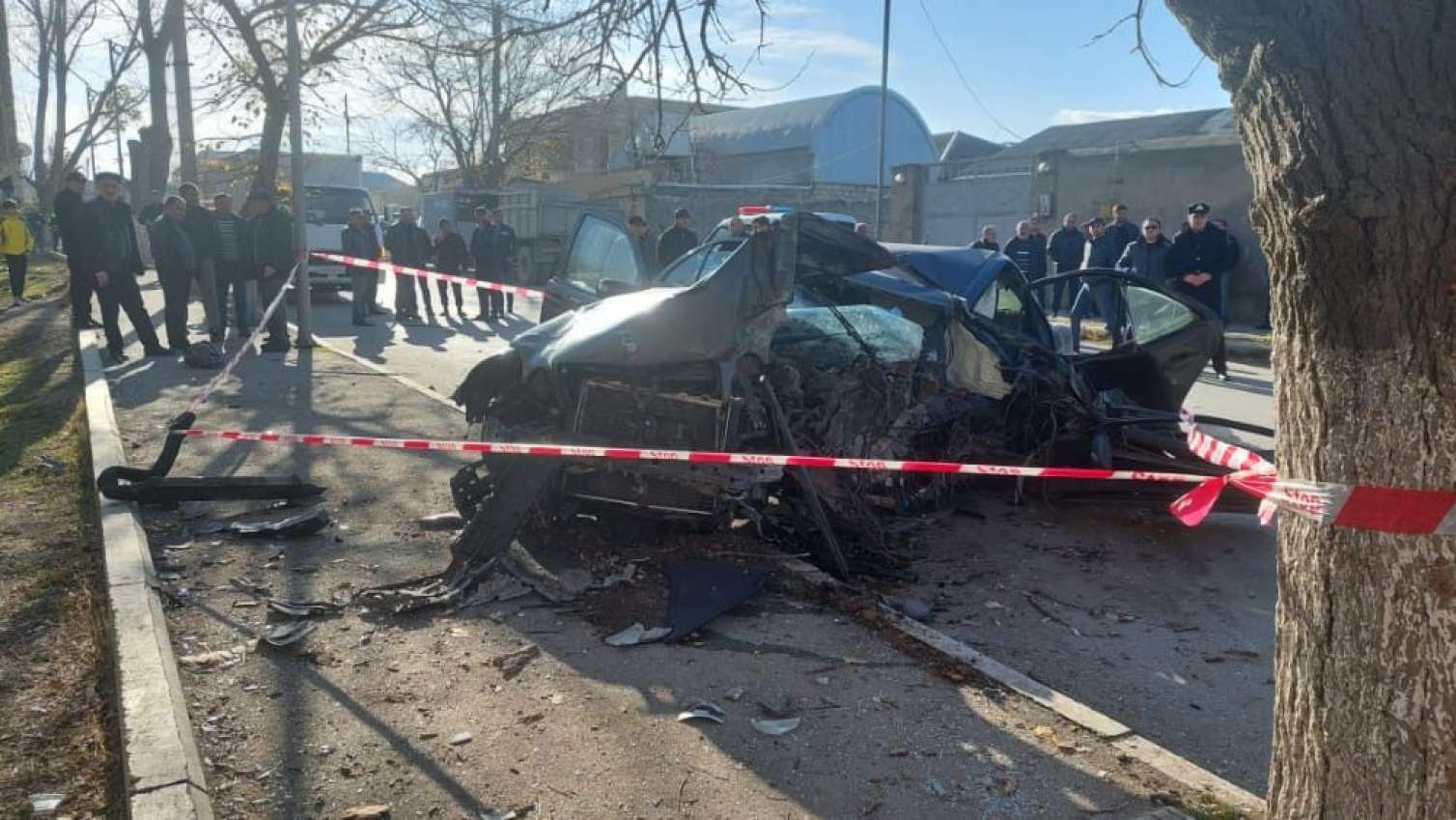 Gəncədə ağır qəza: 2 azyaşlı öldü -  FOTOLAR
