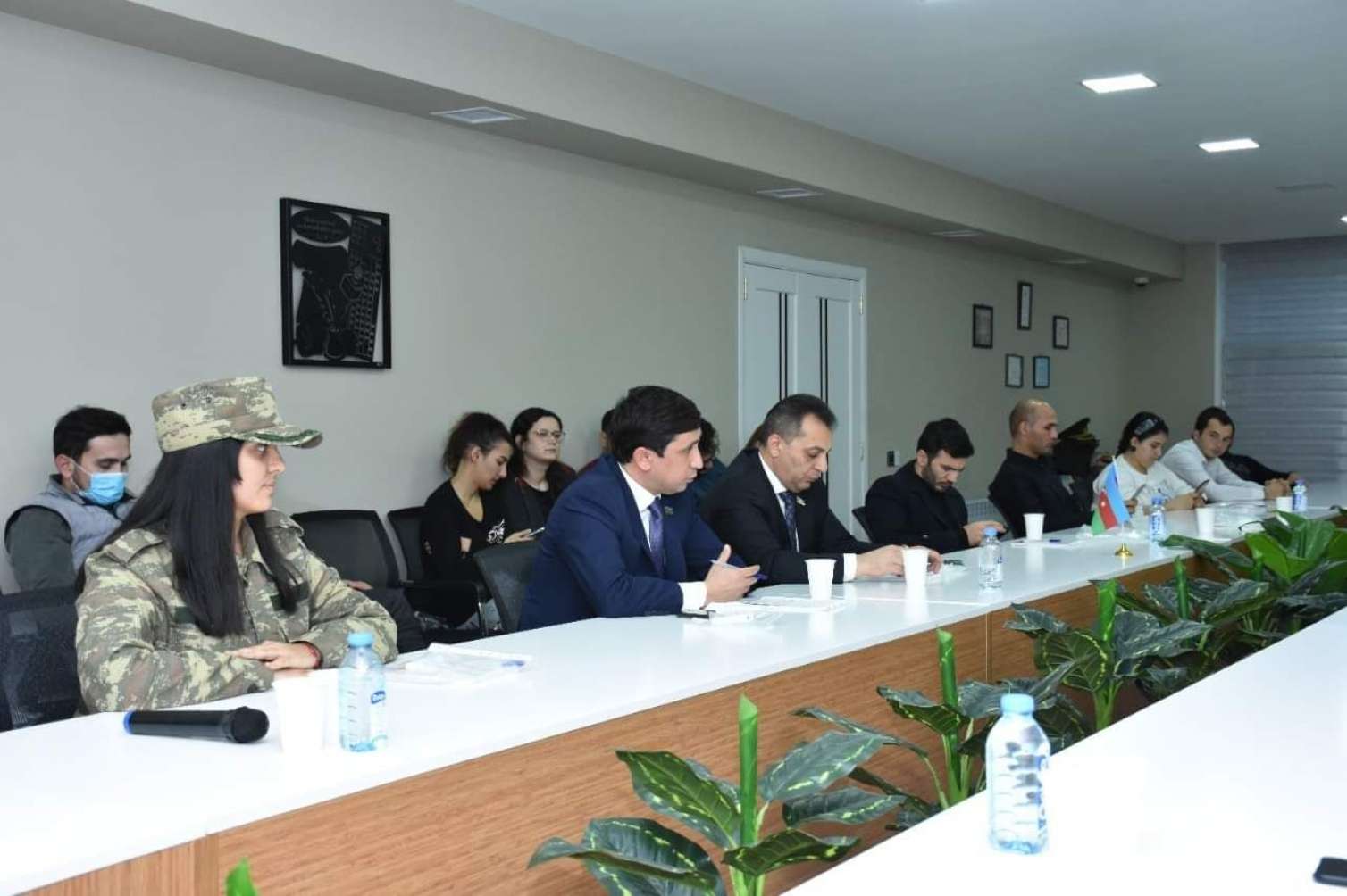 Müzəffər Ordumuzun qələbəsinə həsr olunan tədbir keçirildi -  FOTOLAR
