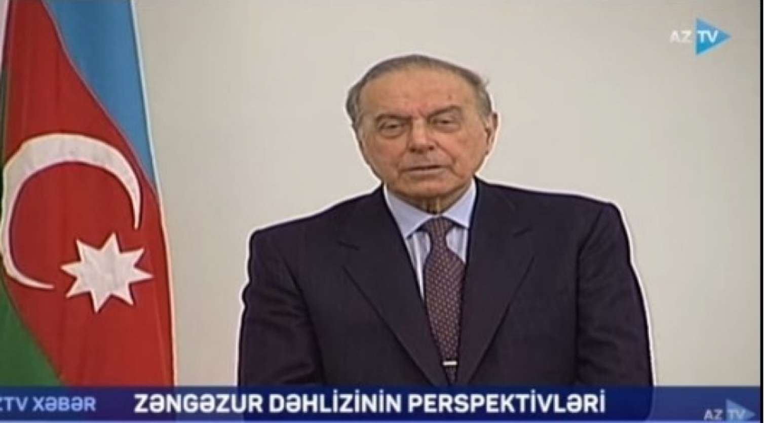 Heydər Əliyevin Zəngəzur haqqında tarixi çıxışı - VİDEO 