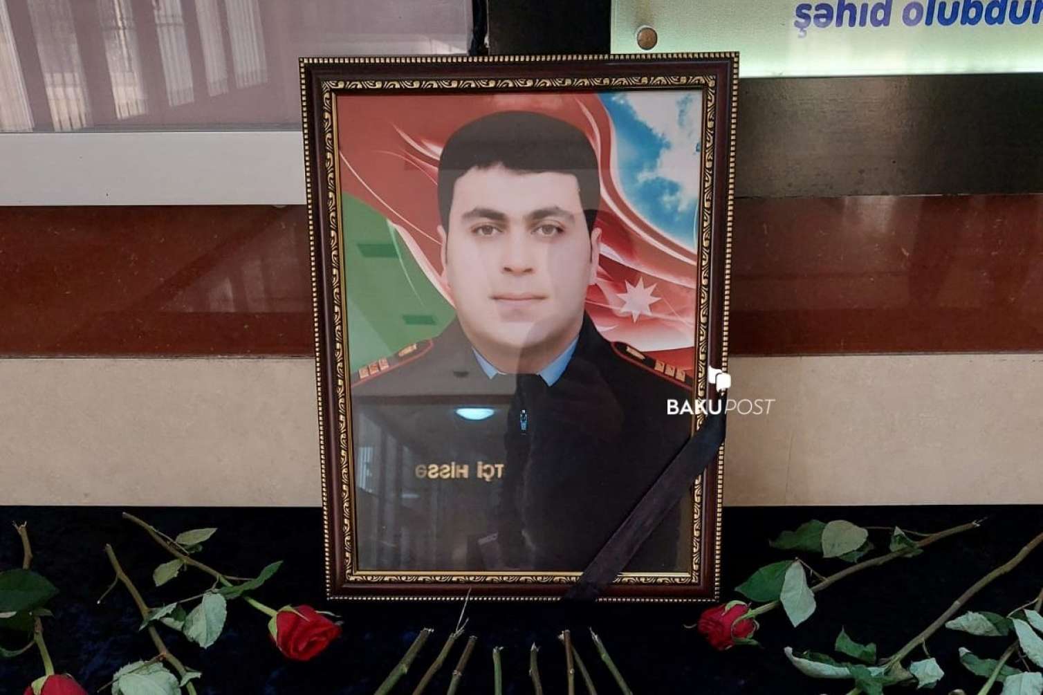 Bakıda 27 yaşlı polis iş yerində vəfat etdi - FOTO 