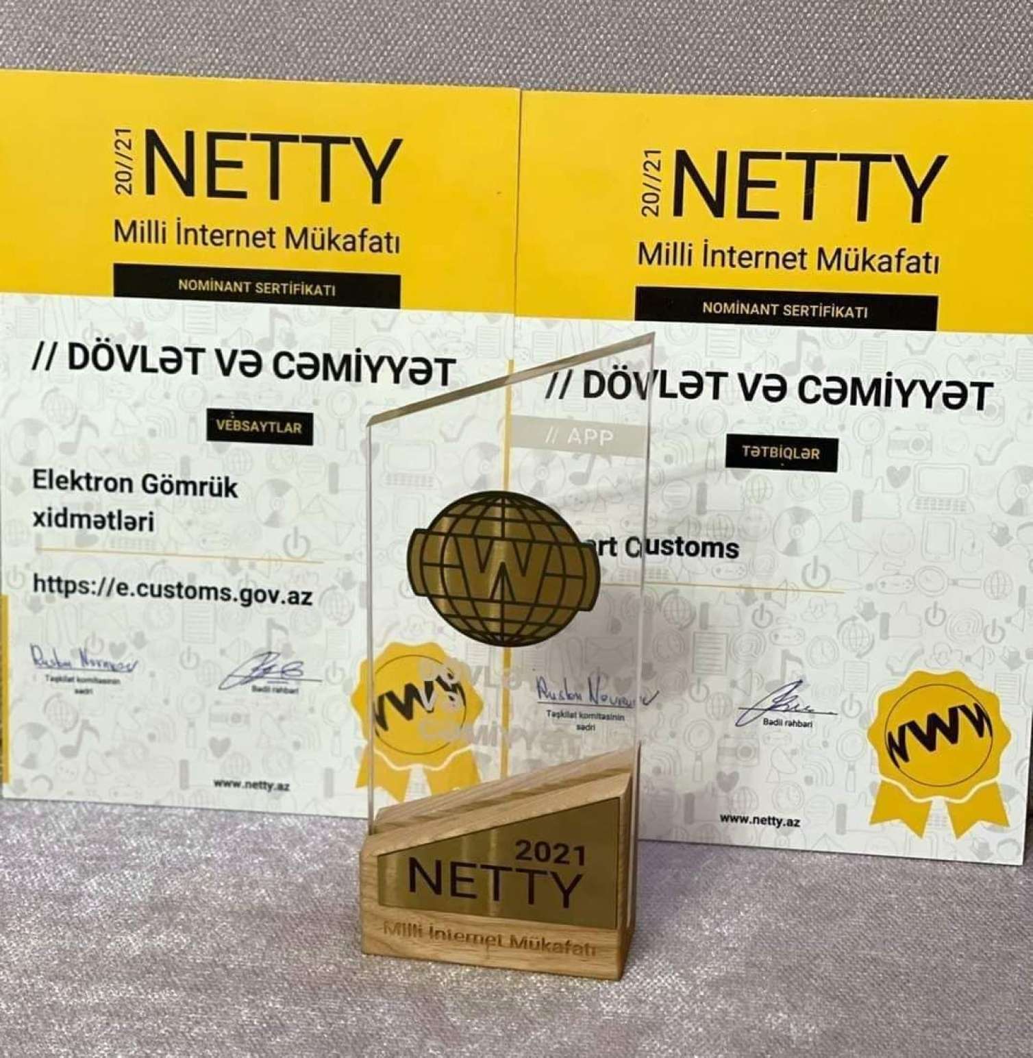 BANM tələbələri "NETTY-2021" Mükafatına layiq görüldülər -  FOTO
