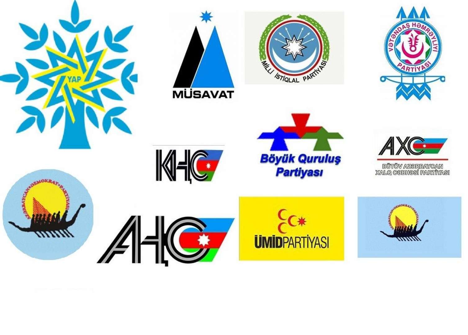 7 partiyanın səlahiyyətli nümayəndələri qeydə alındı 