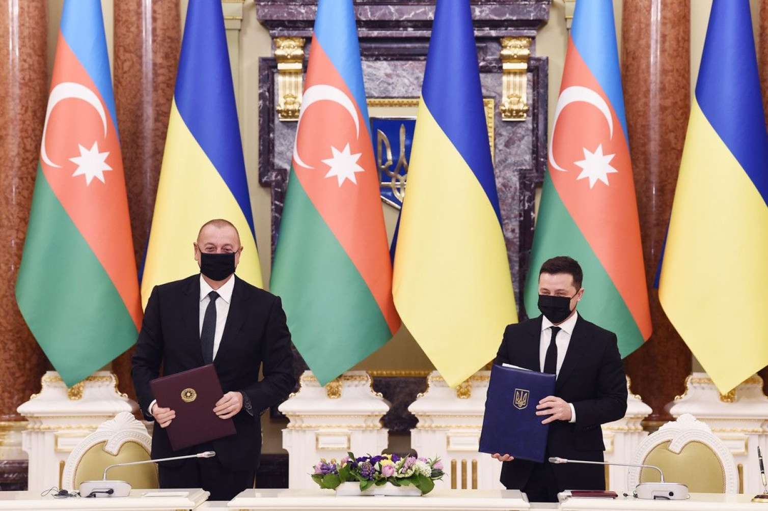 Azərbaycan-Ukrayna sənədləri imzalandı -  YENİLƏNİB - FOTO