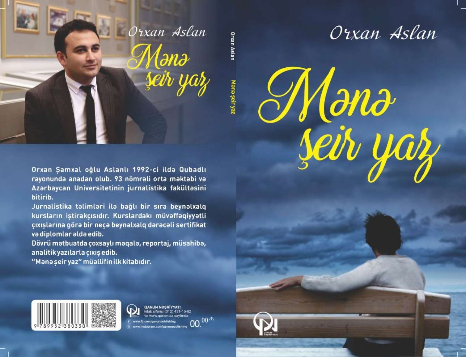 Jurnalist Orxan Aslanın kitab təqdimatı keçiriləcək 