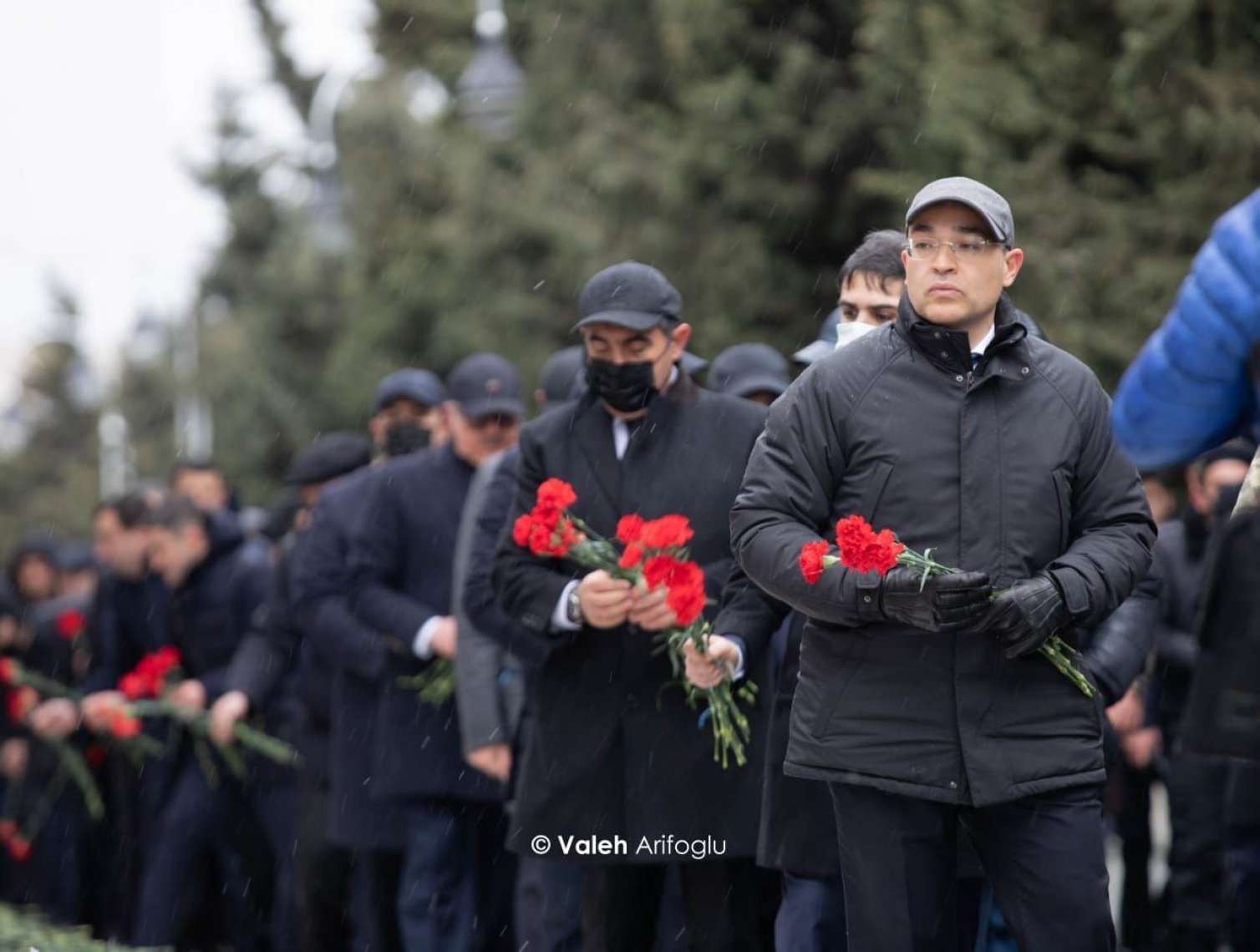 Şəhidlər xiyabanından FOTOREPORTAJ 