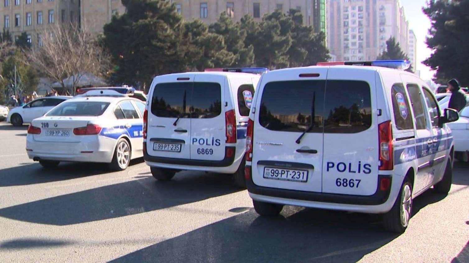 Ağ şəhərdə asayişi pozanlar belə saxlanıldı - VİDEO 