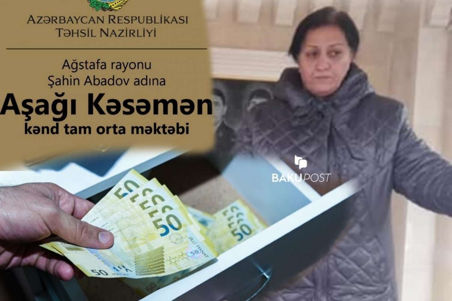 Rüşvət istəyən direktorla bağlı araşdırma başladı -  YENİLƏNİB - VİDEO