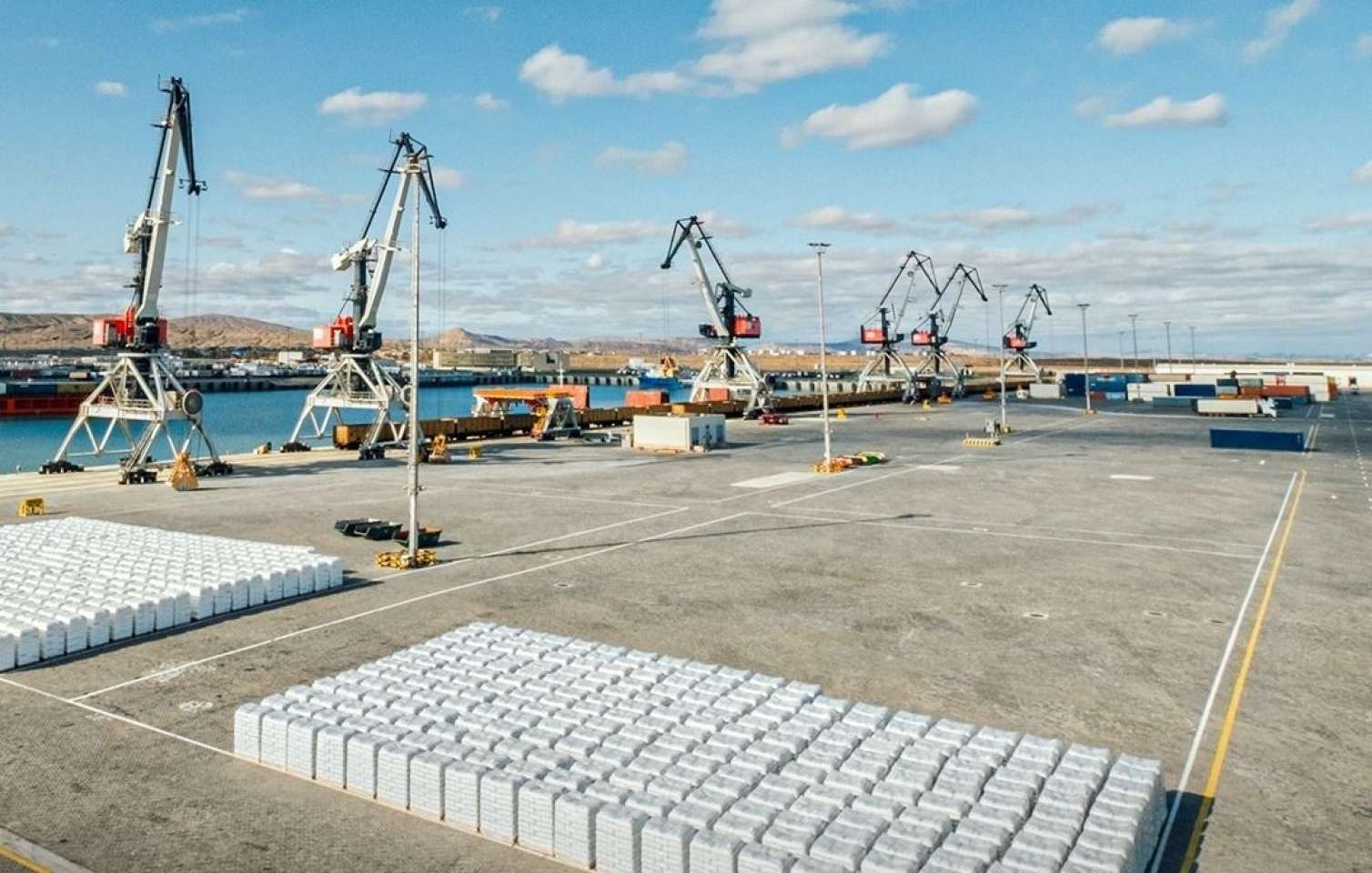 Bakı Limanında gübrə terminalı gələn il istifadəyə veriləcək 