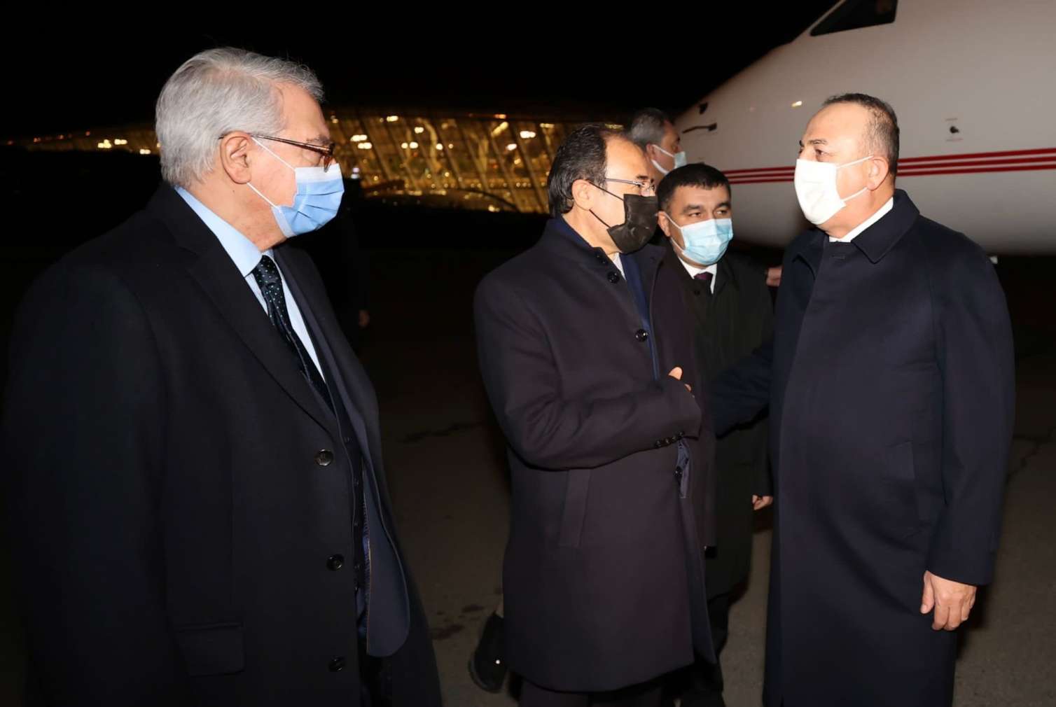 Çavuşoğlu Bakıya gəldi -  FOTOLAR