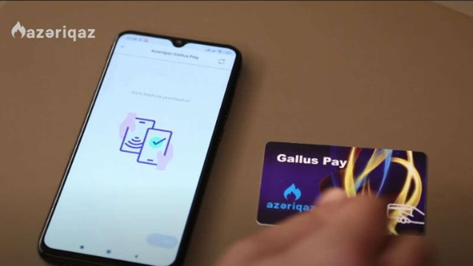 Mobil telefonunuzla qaz kartına pul yükləyə bilərsiniz - VİDEO 