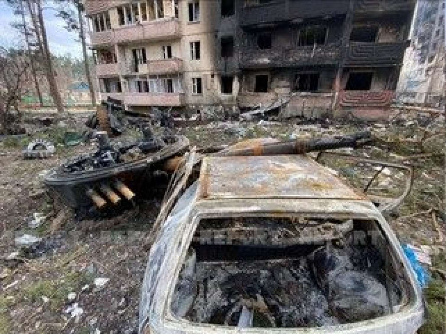 Azad olunmuş Kiyev FOTOLARDA 