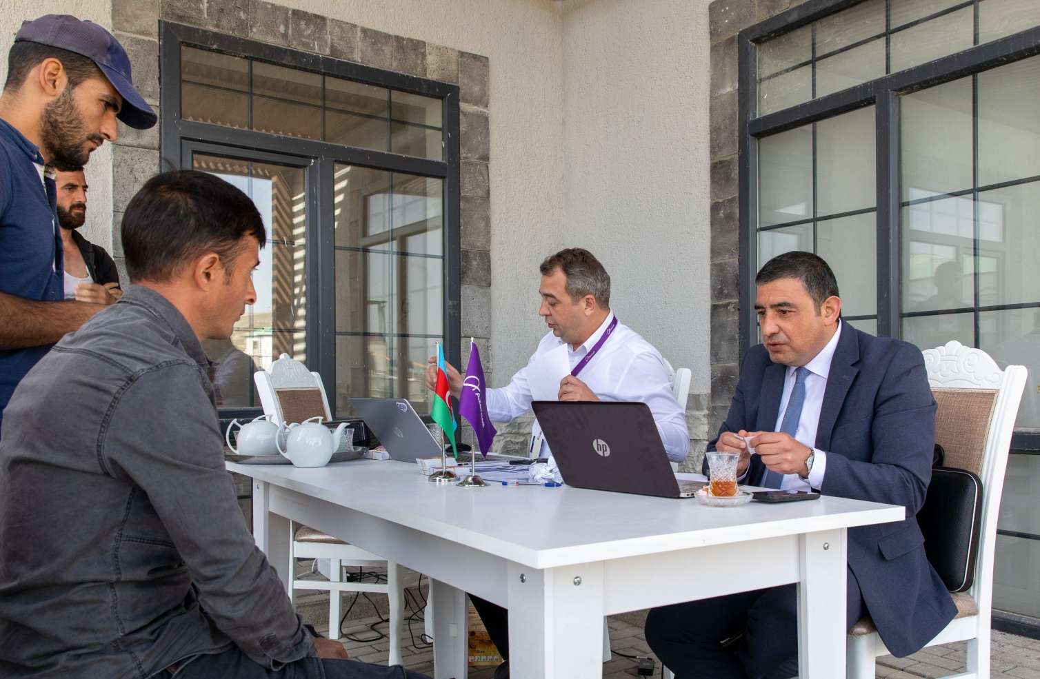 Azercell Mobil Müştəri Xidmətləri Zəngilanın Ağalı kəndində! -  FOTO