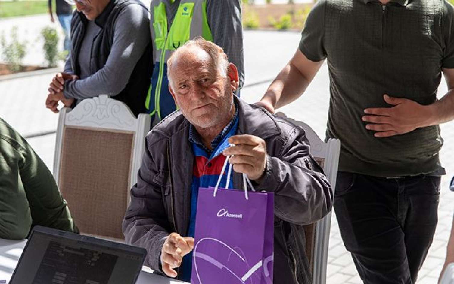 Azercell Mobil Müştəri Xidmətləri Zəngilanın Ağalı kəndində! -  FOTO