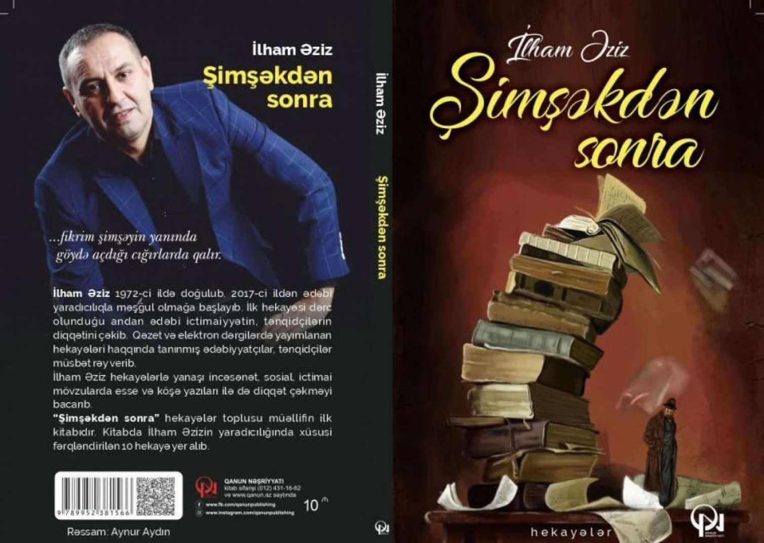 İlham Əzizin yeni kitabı nəşr olundu -  FOTO