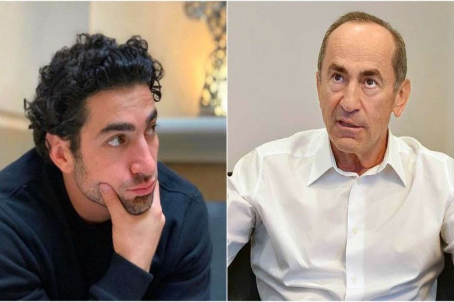 Koçaryanın oğlu etirazlar zamanı saxlanıldı 