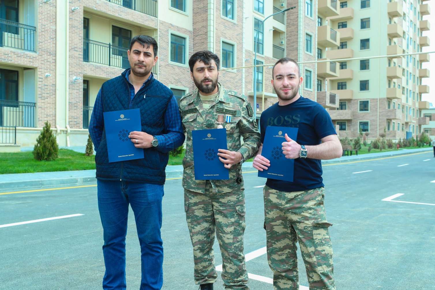  200 mənzil şəhid ailələri və müharibə əlillərinə verildi -  FOTO
