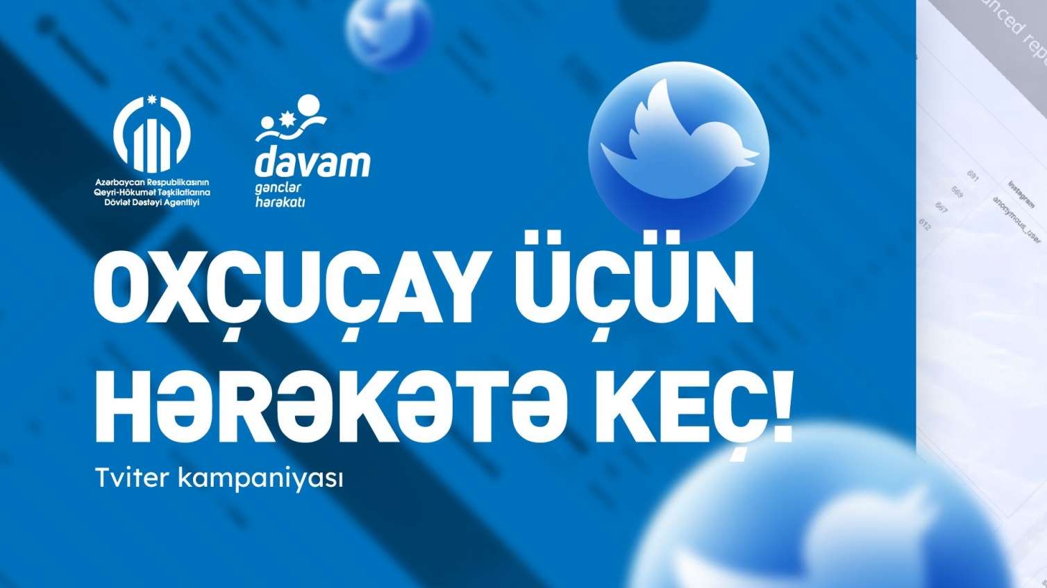 "Davam" Oxçuçayla bağlı sosial media kampaniyası həyata keçirdi -  FOTO