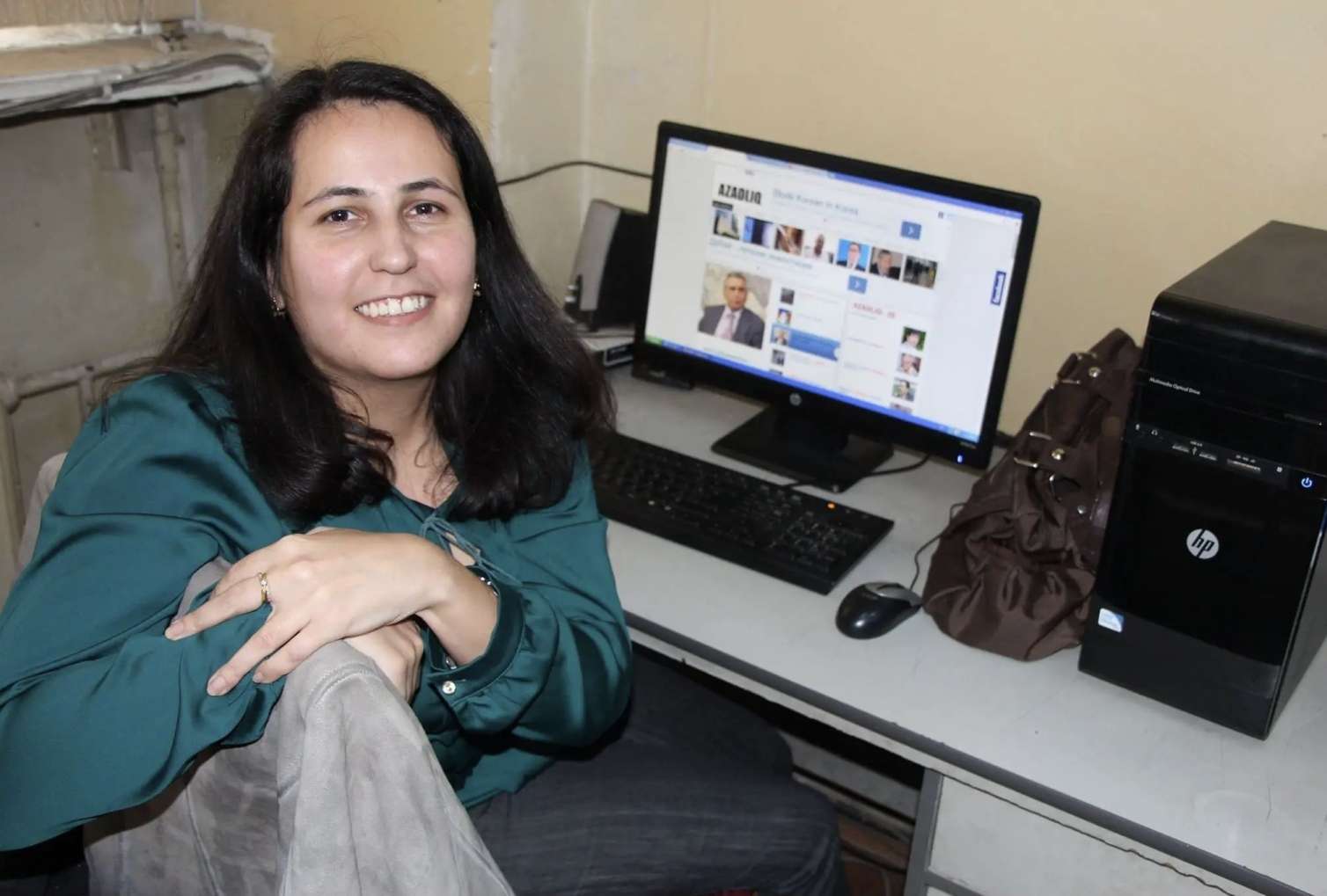 Bakıda xanım jurnalistə hücum etdilər: liftdə bıçağı boğazına dirəyib… - FOTO 