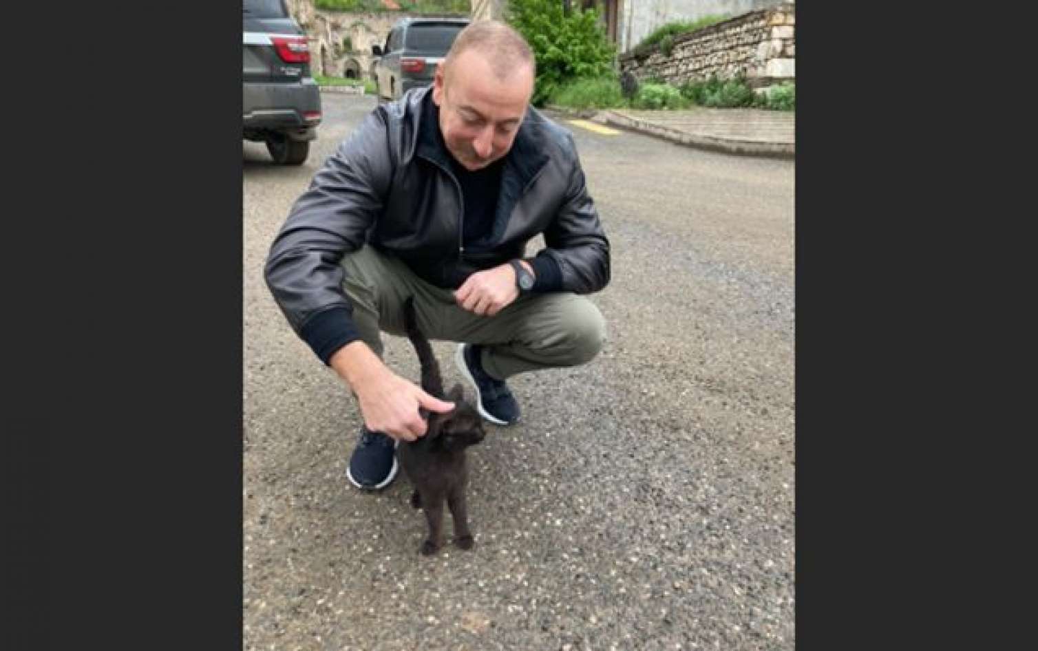 "Şuşada yeni dost" - Mehriban Əliyevadan maraqlı paylaşım -  FOTO