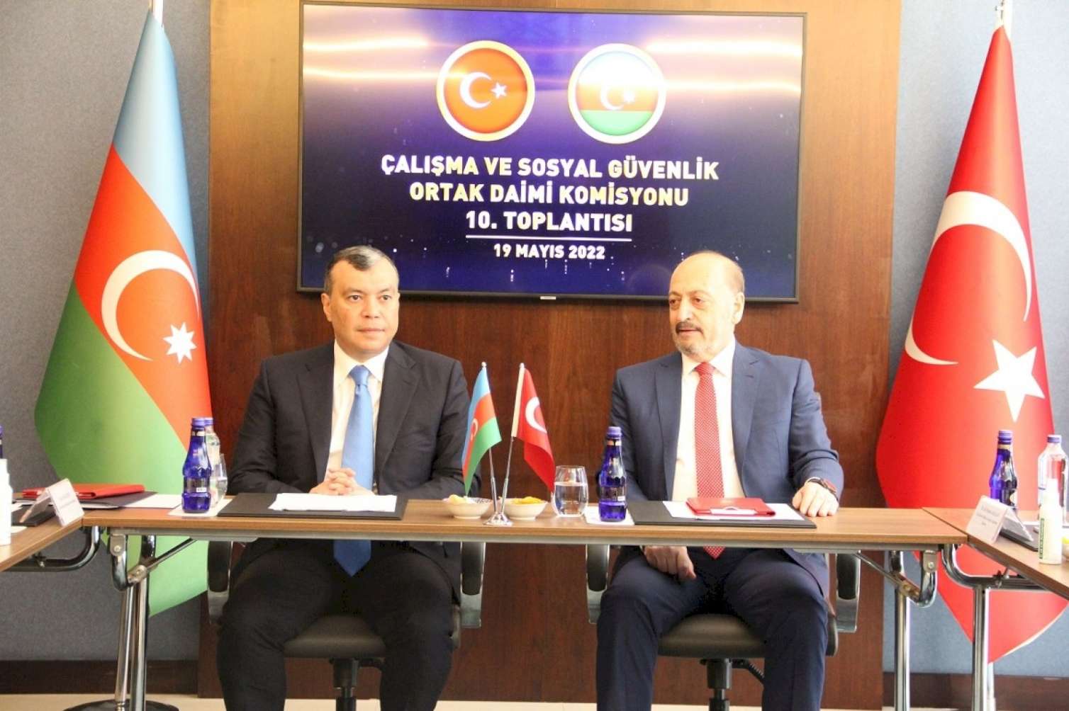 Sahil Babayev türkiyəli həmkarı ilə görüşdü -  FOTO