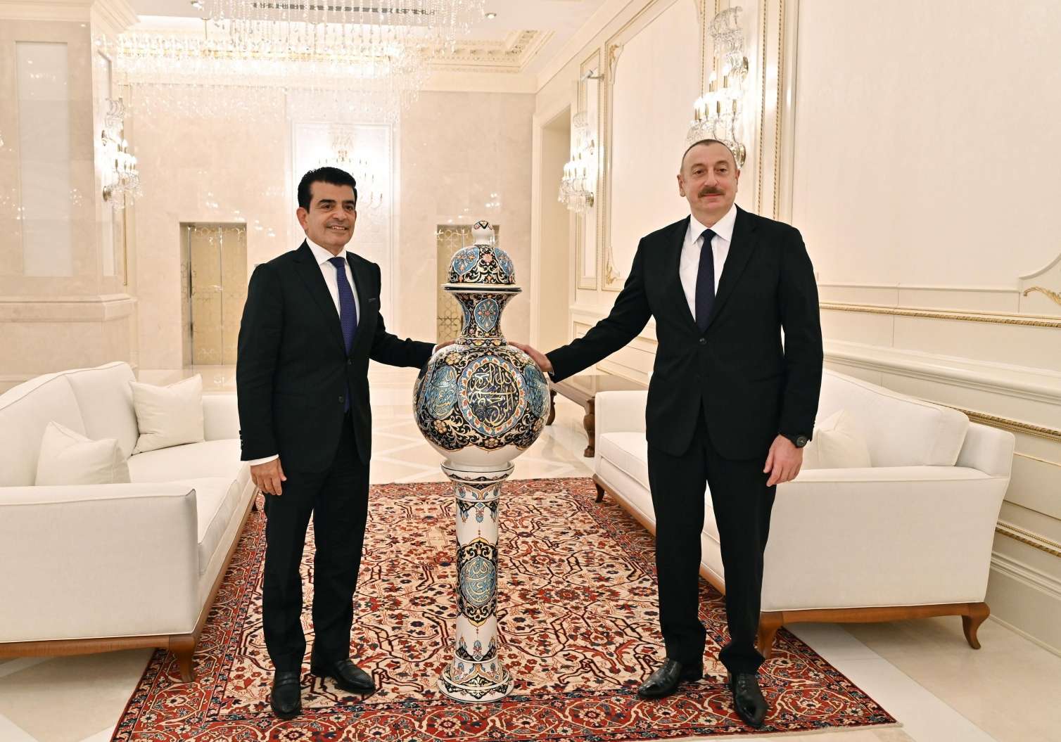 İlham Əliyev ICESCO-nun Baş direktorunu qəbul etdi -  YENİLƏNİB 