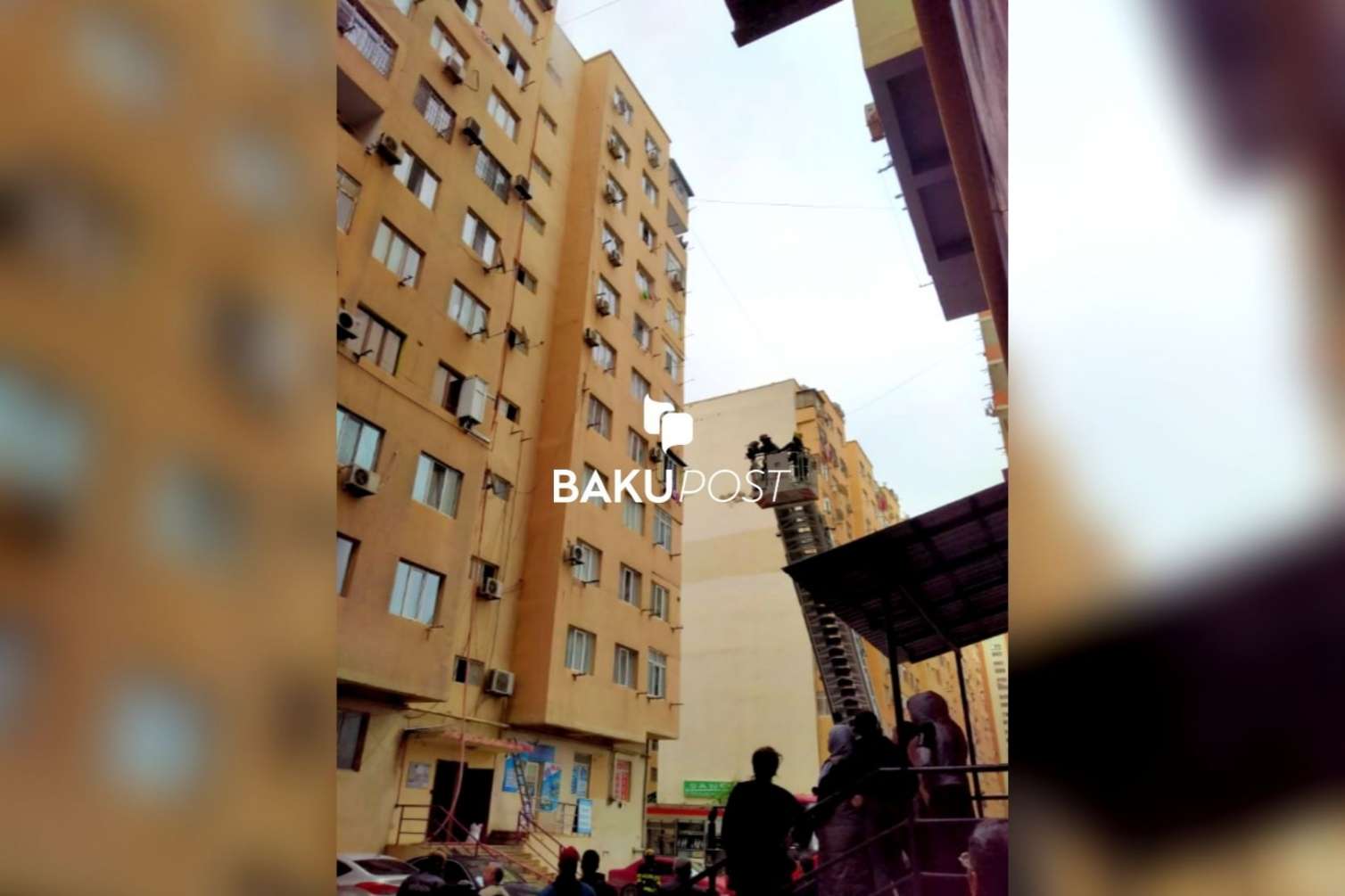 Abşeron Gənclər Şəhərciyində yanğın -  YENİLƏNİB - VİDEO