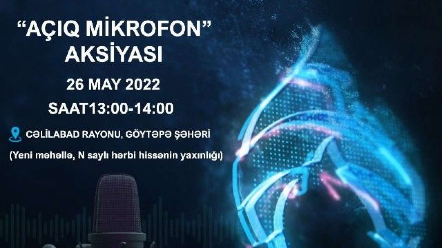  “Açıq mikrofon” aksiyası davam edir 