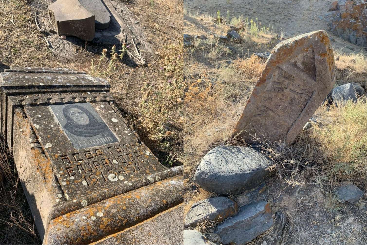 Ermənilik - Qərbi Zəngəzurdakı məzar qisasçılığı -  FOTO