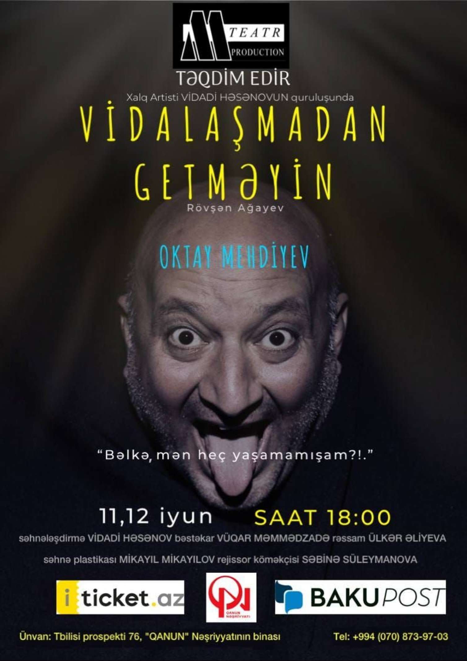 Nəşriyyatda tamaşaya ictimai baxış oldu: Premyera isə sabahdır -  FOTO