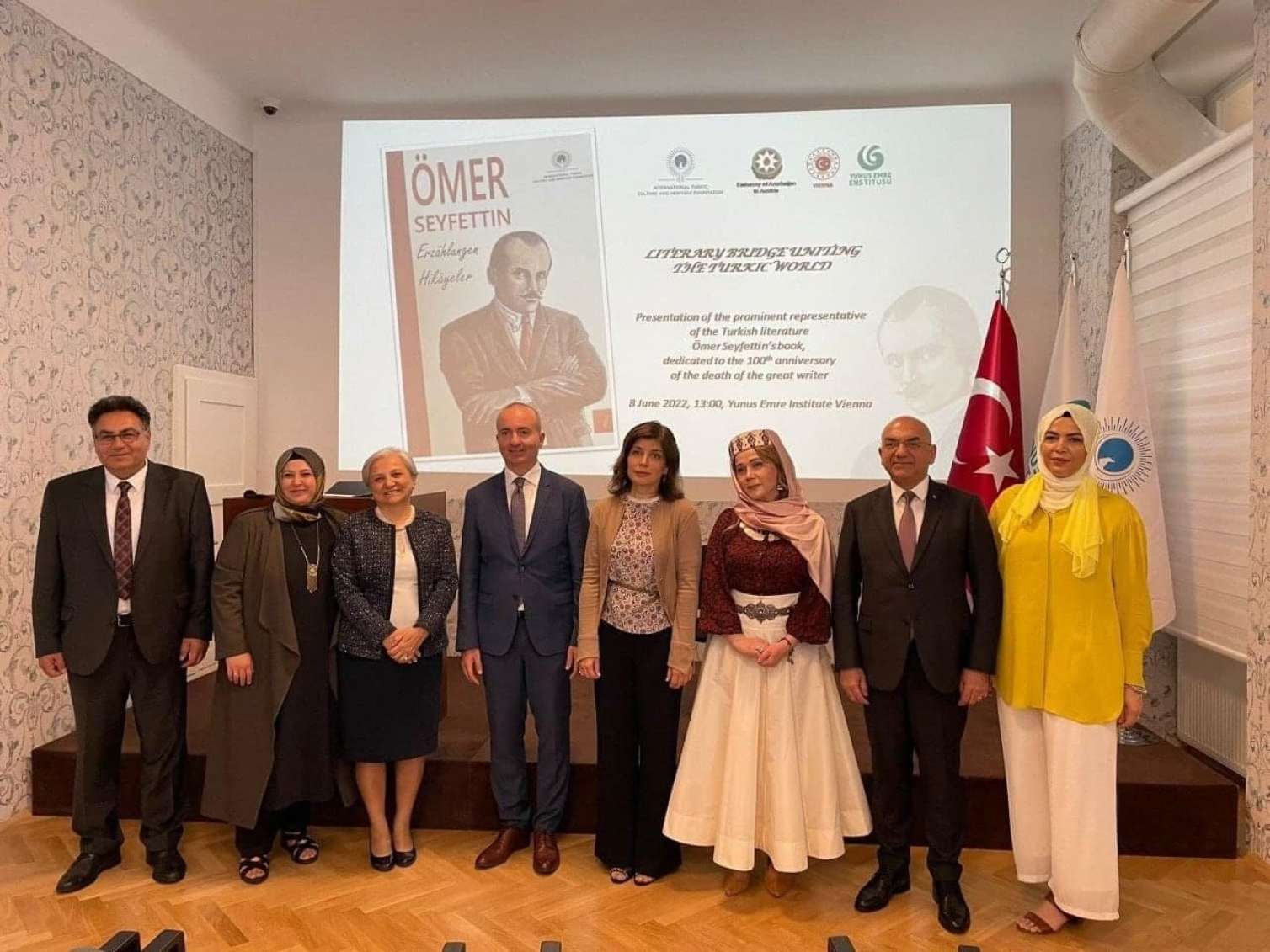 Vyanada Ömər Seyfəddinin “Hekayələr” kitabı təqdim edildi 