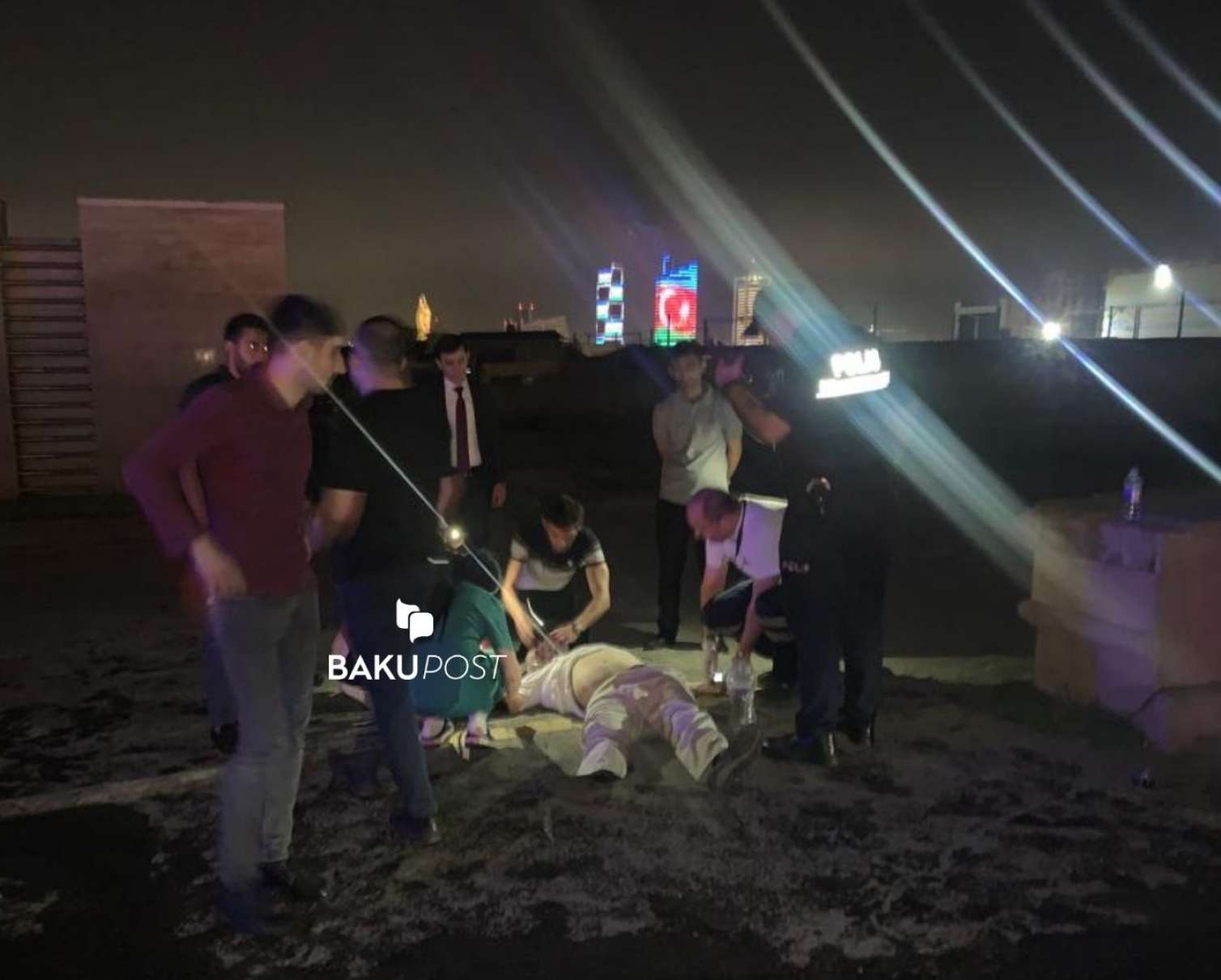 İran vətəndaşı Bakıda dəhşətli qəza törətdi: 7 yaralı -  FOTO