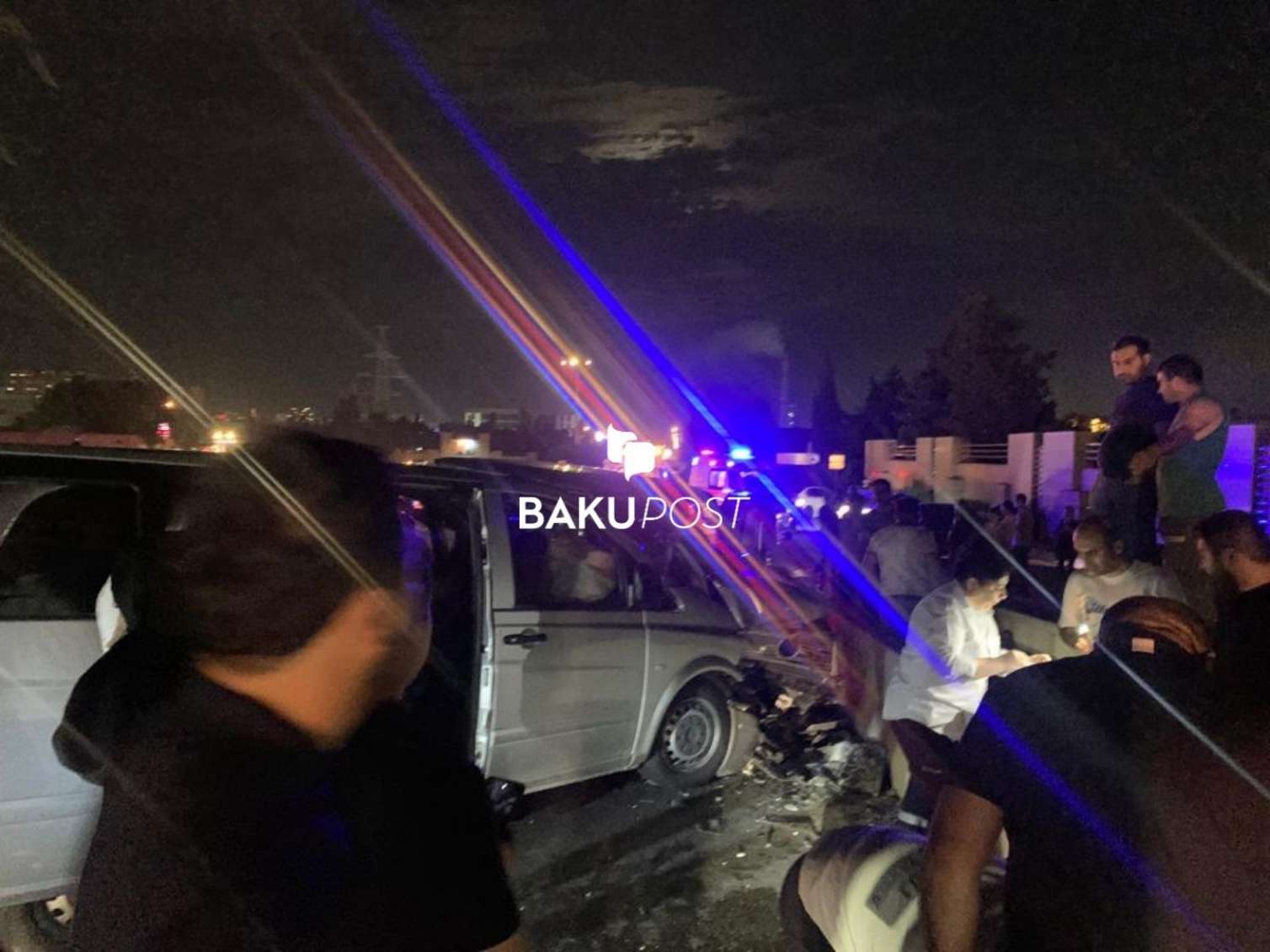 İran vətəndaşı Bakıda dəhşətli qəza törətdi: 7 yaralı -  FOTO