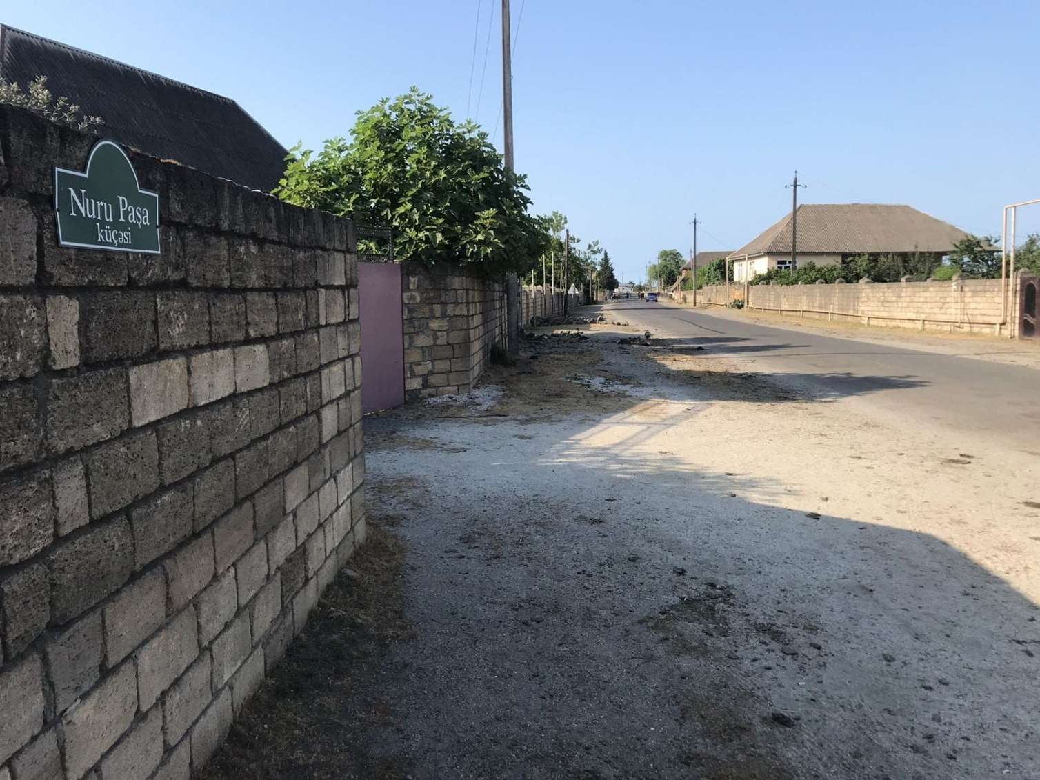 Astarada  Nuru Paşa küçəsi -  FOTO