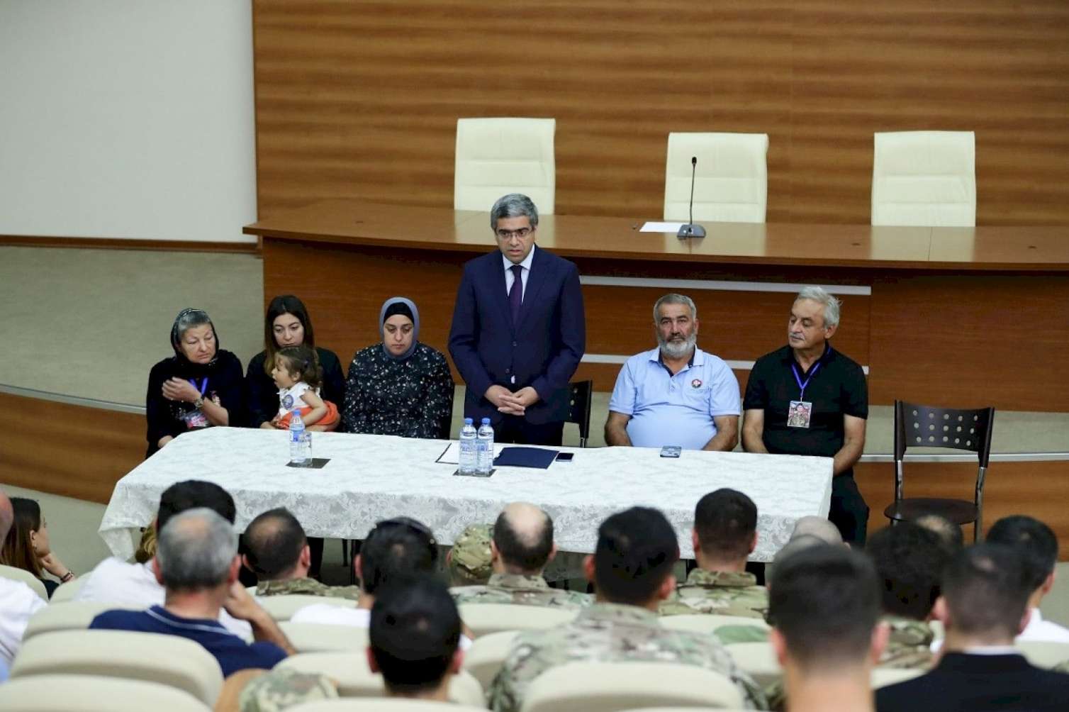 ƏƏSMN-də şəhid ailəsi və qazilərlə növbəti görüş keçirildi -  FOTO