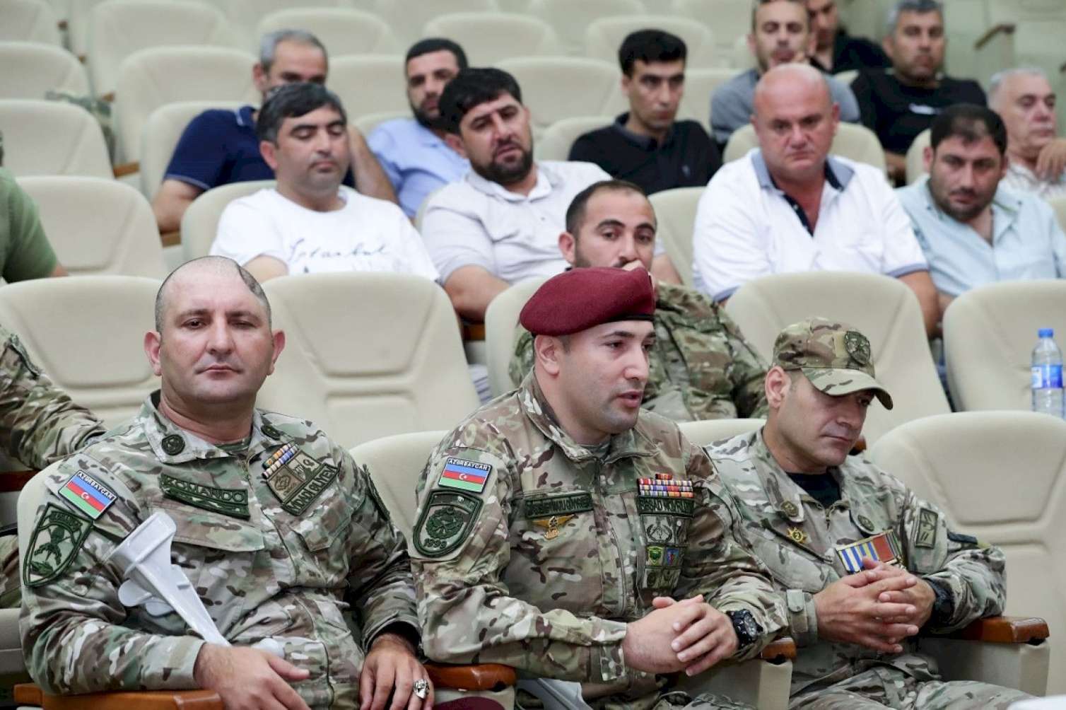 ƏƏSMN-də şəhid ailəsi və qazilərlə növbəti görüş keçirildi -  FOTO