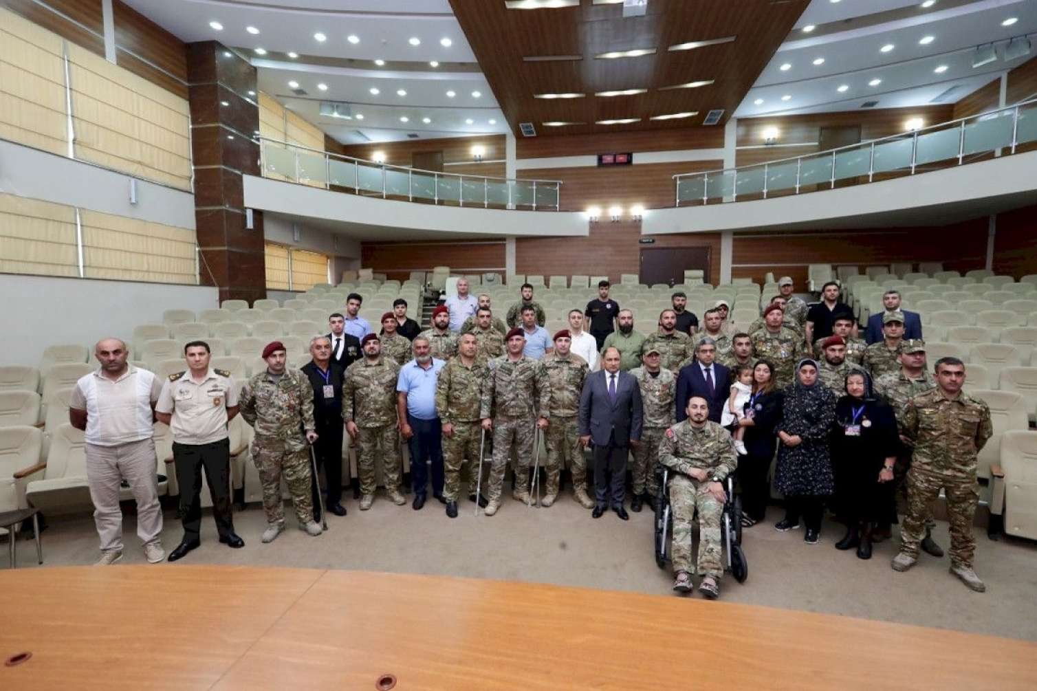 ƏƏSMN-də şəhid ailəsi və qazilərlə növbəti görüş keçirildi -  FOTO