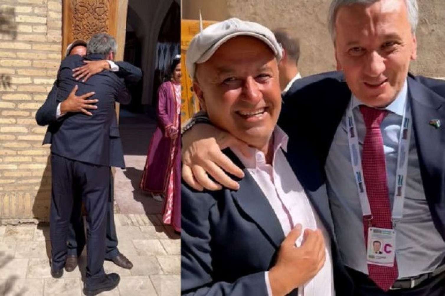 Prezidentin mətbuat katibi Özbəkistanda əsgər yoldaşını tapdı - 35 illik həsrət... -  VİDEO