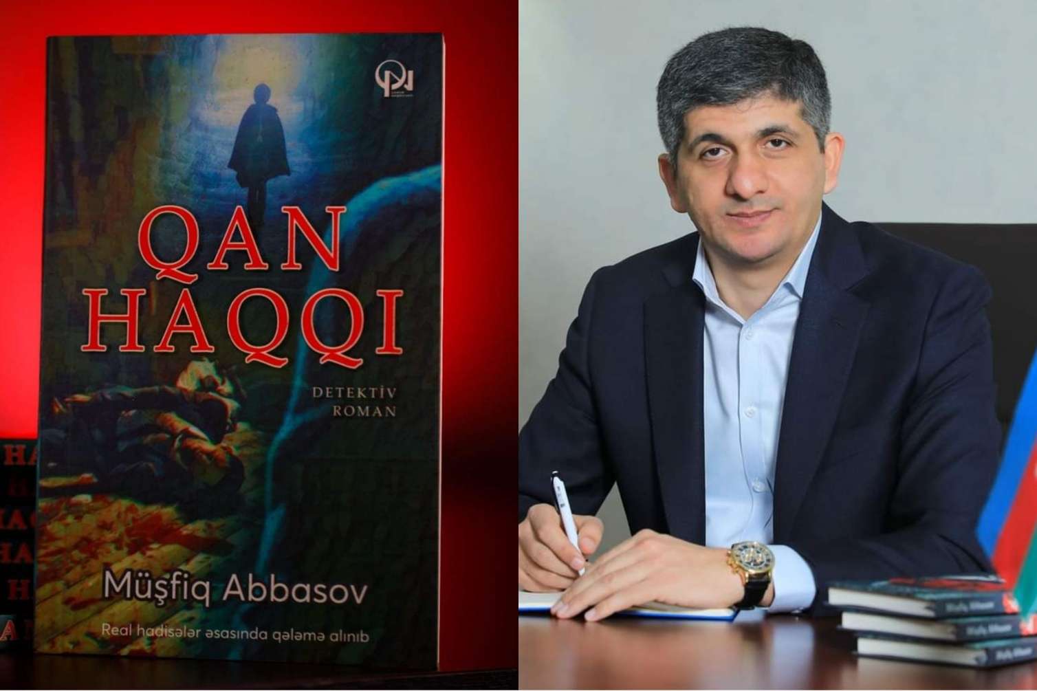 Müşfiq Abbasovun yeni romanı çap olundu -   FOTO
