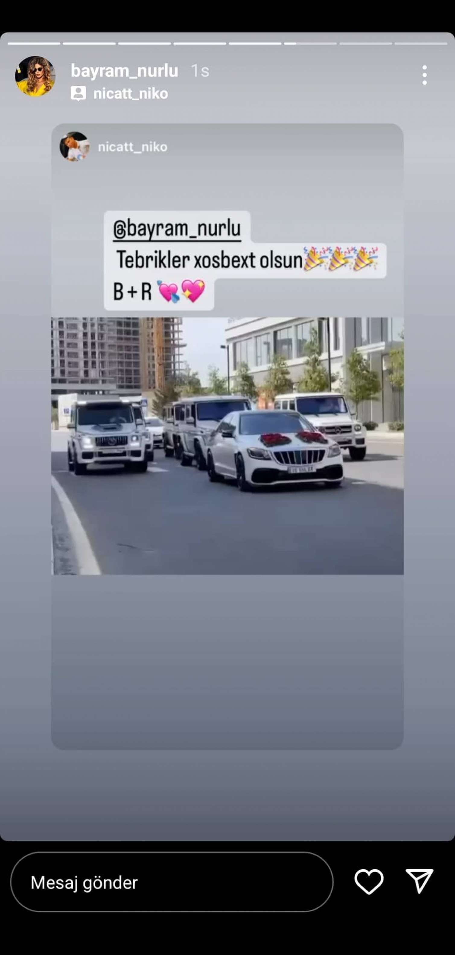 Bayram Nurlunun nişanı oldu - Bəy kostyumunda VİDEO paylaşdı  