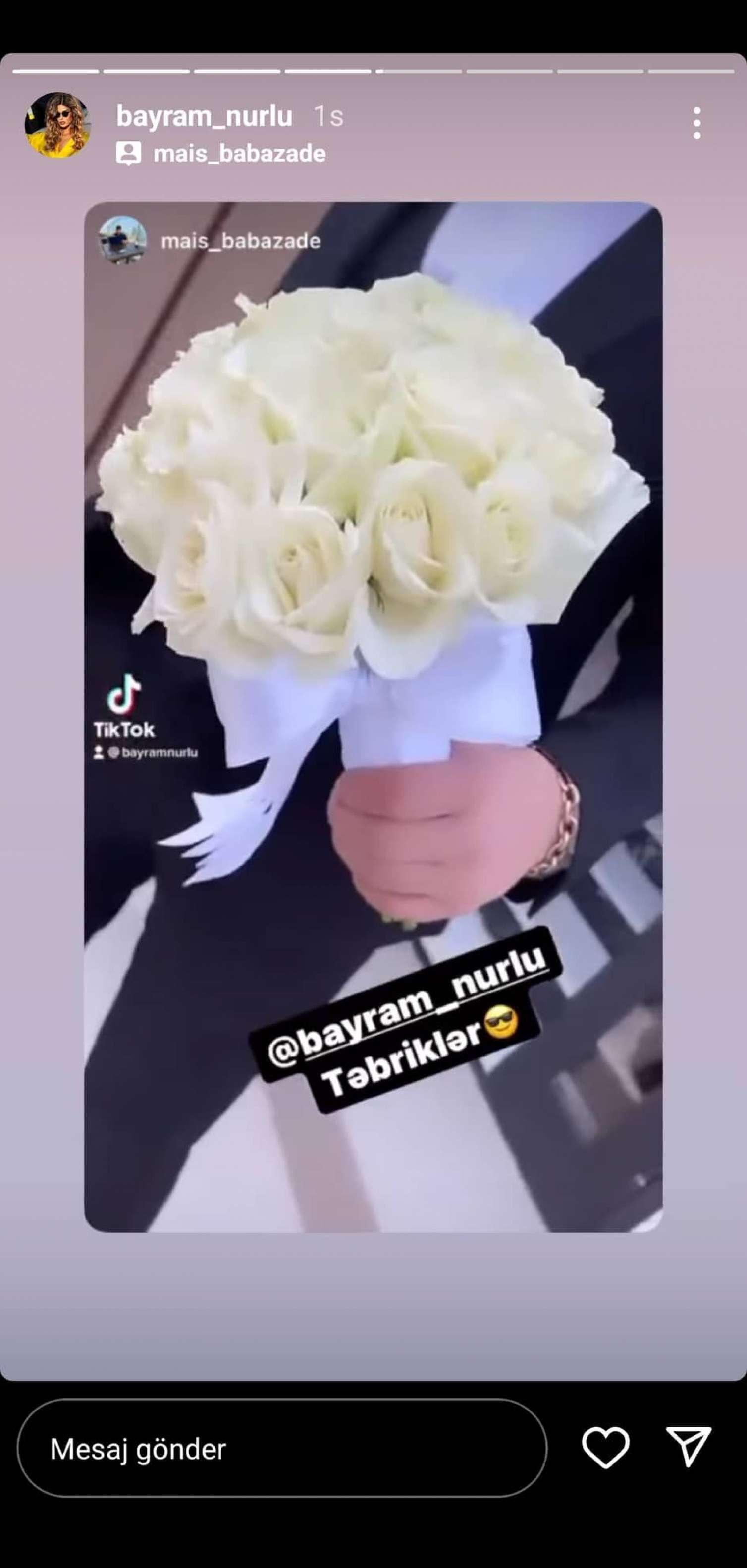Bayram Nurlunun nişanı oldu - Bəy kostyumunda VİDEO paylaşdı  