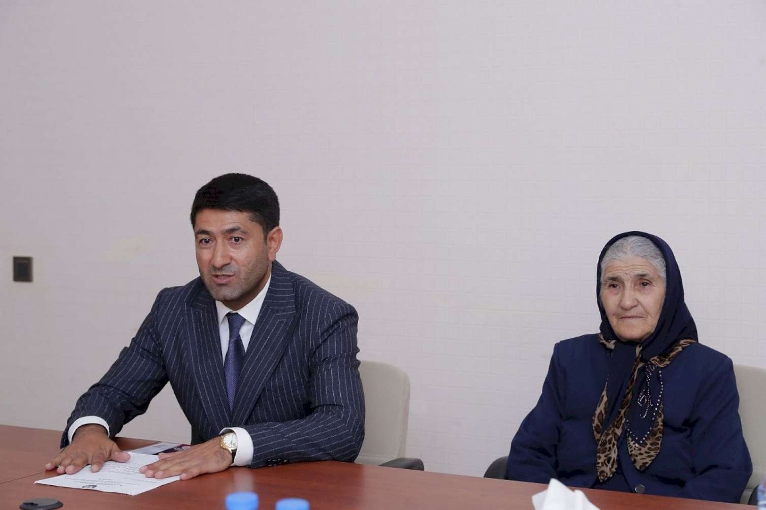Sahil Babayev Qobustanda vətəndaşları qəbul etdi -  FOTO