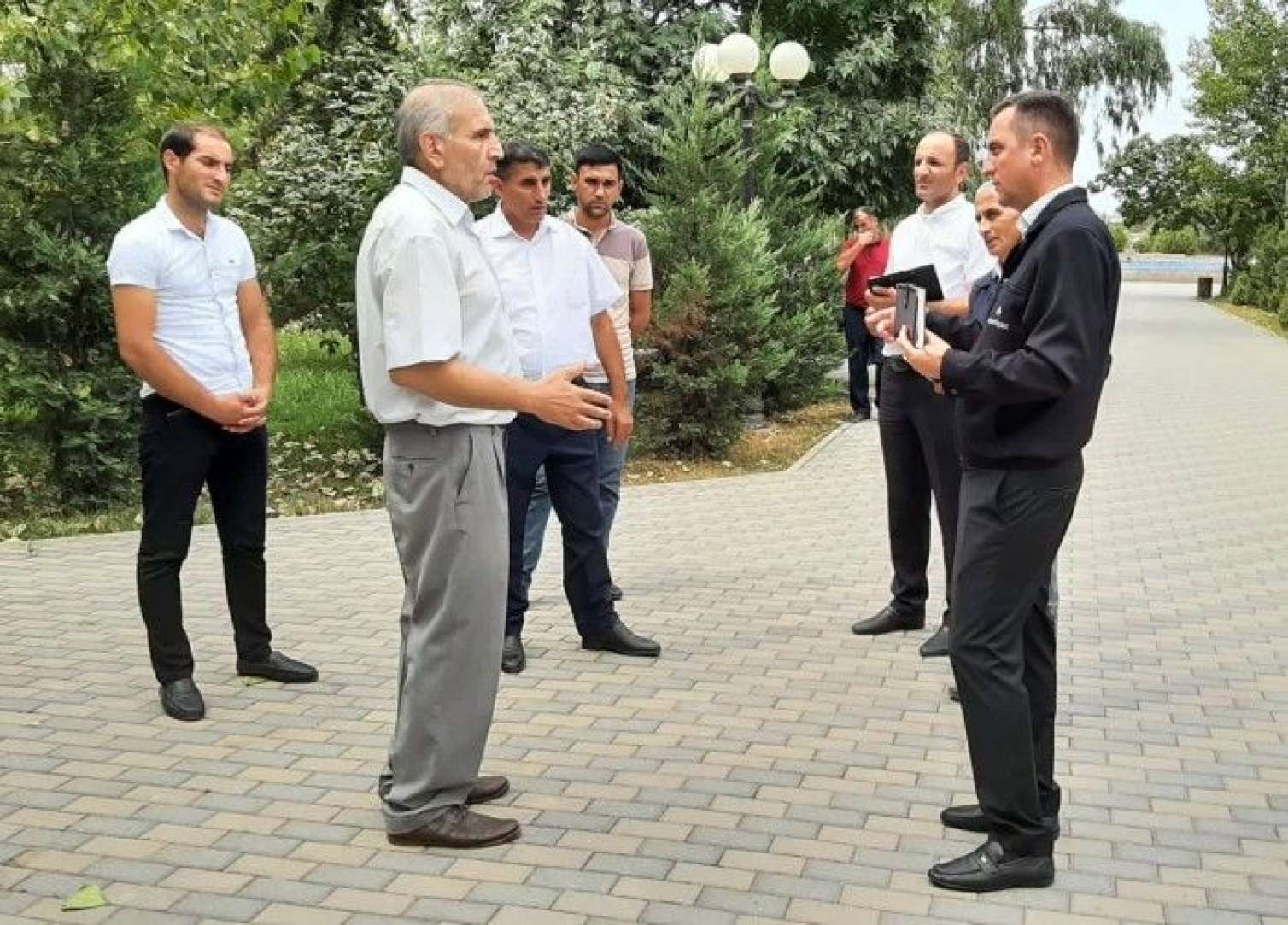 “Açıq mikrofon” Sabirabadda - FOTO 