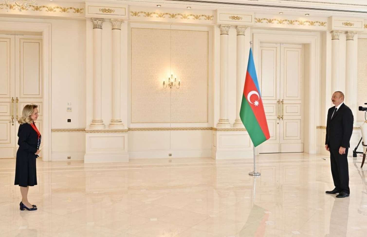 İlham Əliyev yeni səfirin etimadnaməsini qəbul etdi -  Yenilənib-FOTO