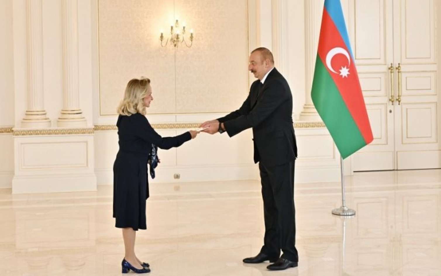 İlham Əliyev yeni səfirin etimadnaməsini qəbul etdi -  Yenilənib-FOTO