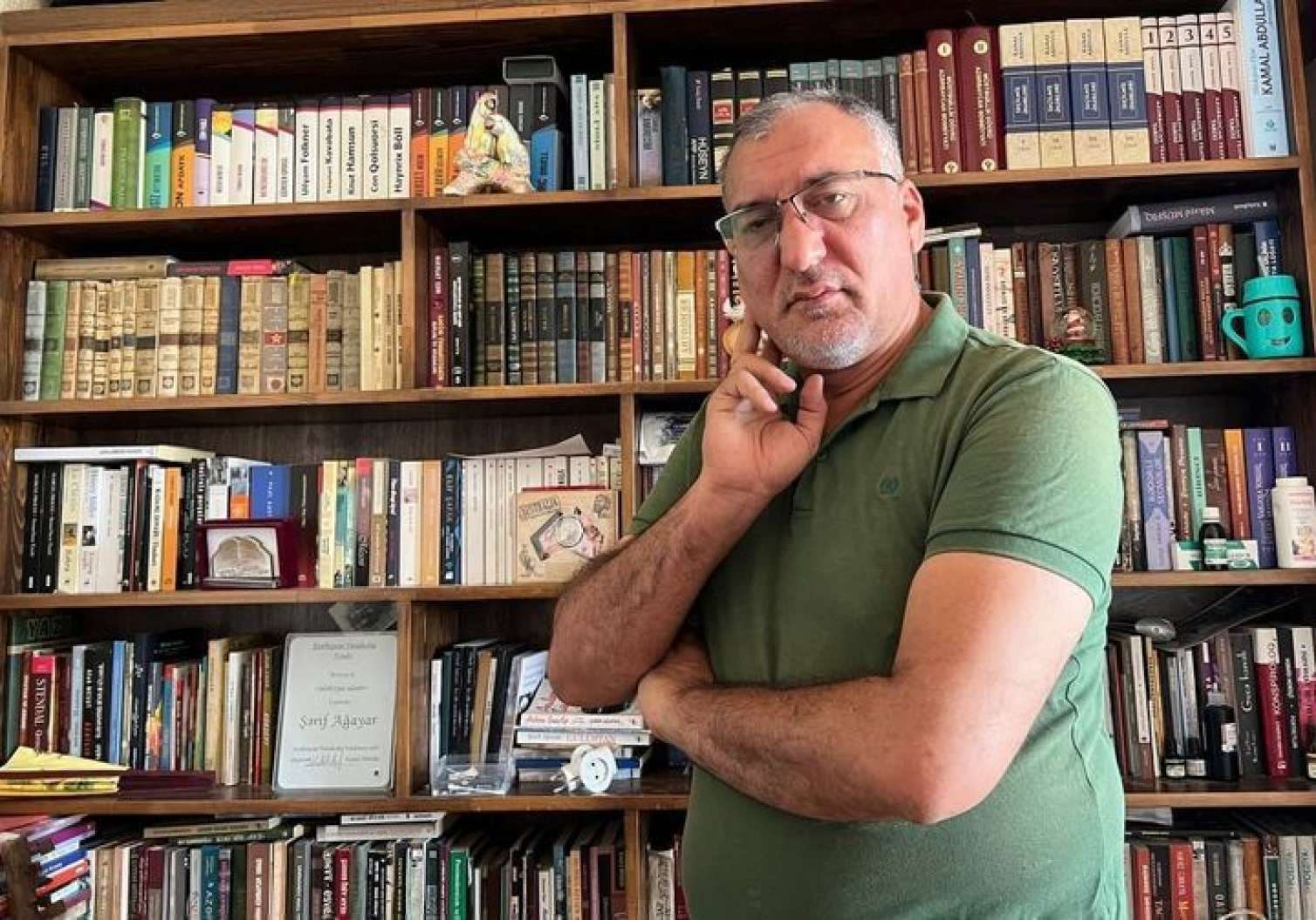 Şərif Ağayar imza günü keçirdi -  FOTOLAR