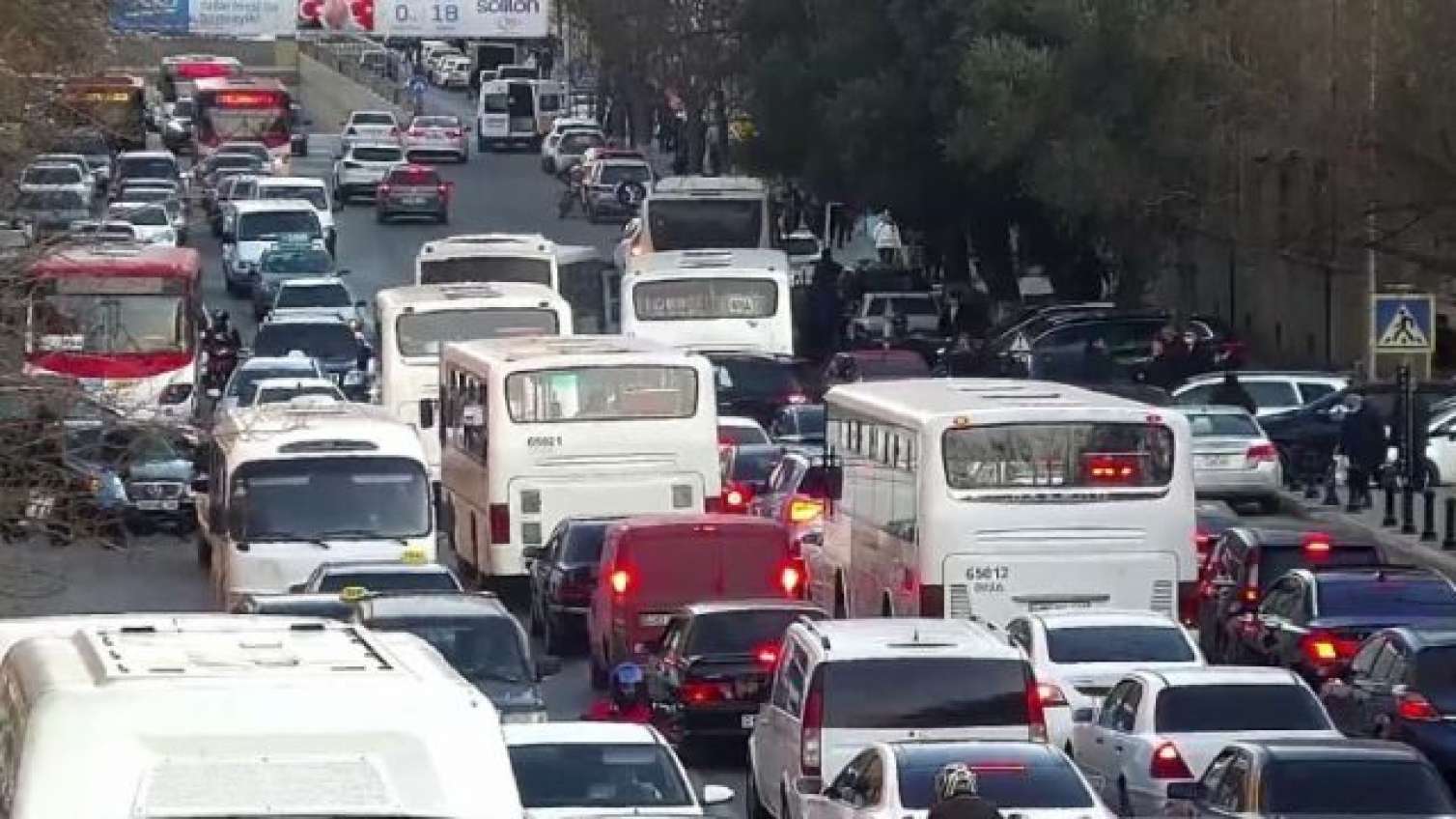 Hansı yollarda tıxac var? -  Siyahı