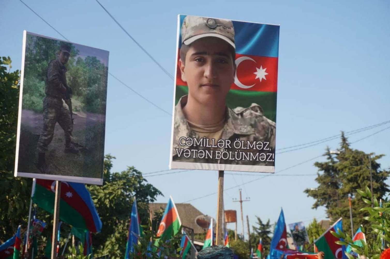 19 yaşlı şəhidimiz dəfn olundu - FOTO/VİDEO 